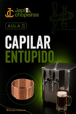 Diagnóstico e reparo de capilar entupido em chopeira com sistema de refrigeração