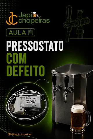 PRESSOSTATO COM DEFEITO